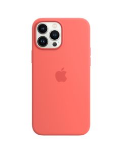 Apple iPhone 13 Pro Max Silicone Case with MagSafe, Pink Pomelo
