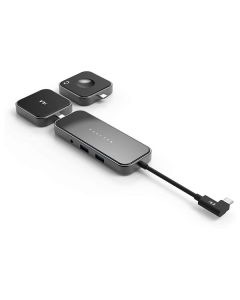 Feeltek Jet Glass 8 in 1 USB-C Lego Hub - Black