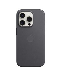 Apple iPhone 15 Pro FineWoven Case with MagSafe, Black