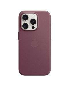 Apple iPhone 15 Pro FineWoven Case with MagSafe, Mulberry