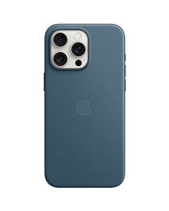 Apple iPhone 15 Pro Max FineWoven Case with MagSafe, Pacific Blue