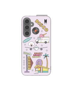 Samsung S23 FE BTS Tag Flat Case - Pink