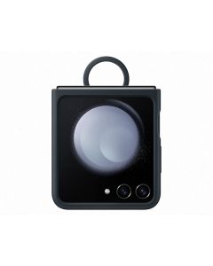 Samsung Z Flip5 Silicone Case With Ring - Indigo
