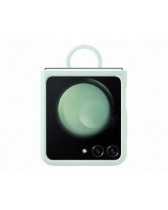 Samsung Z Flip5 Silicone Case With Ring - Mint