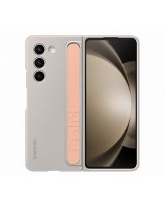 Samsung Z Fold5 Standing Case With Strap - Sand