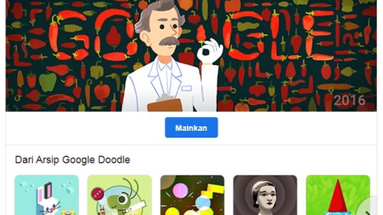 Iseng Mengisi Waktu Luang dengan 8 Game Google Doodle yang Banyak Dimainkan