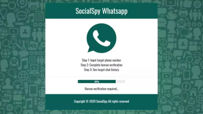 Kenali Social Spy Whatsapp yang Bisa Sadap Akun Orang Lain