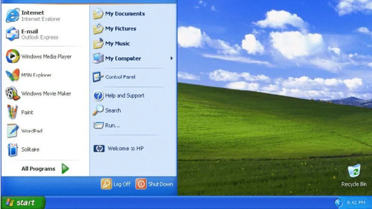 Nostalgia Sistem Operasi Windows XP yang Hadir 22 Tahun Lalu